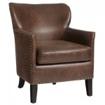 leather club chair