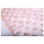 pink velvet coffee table